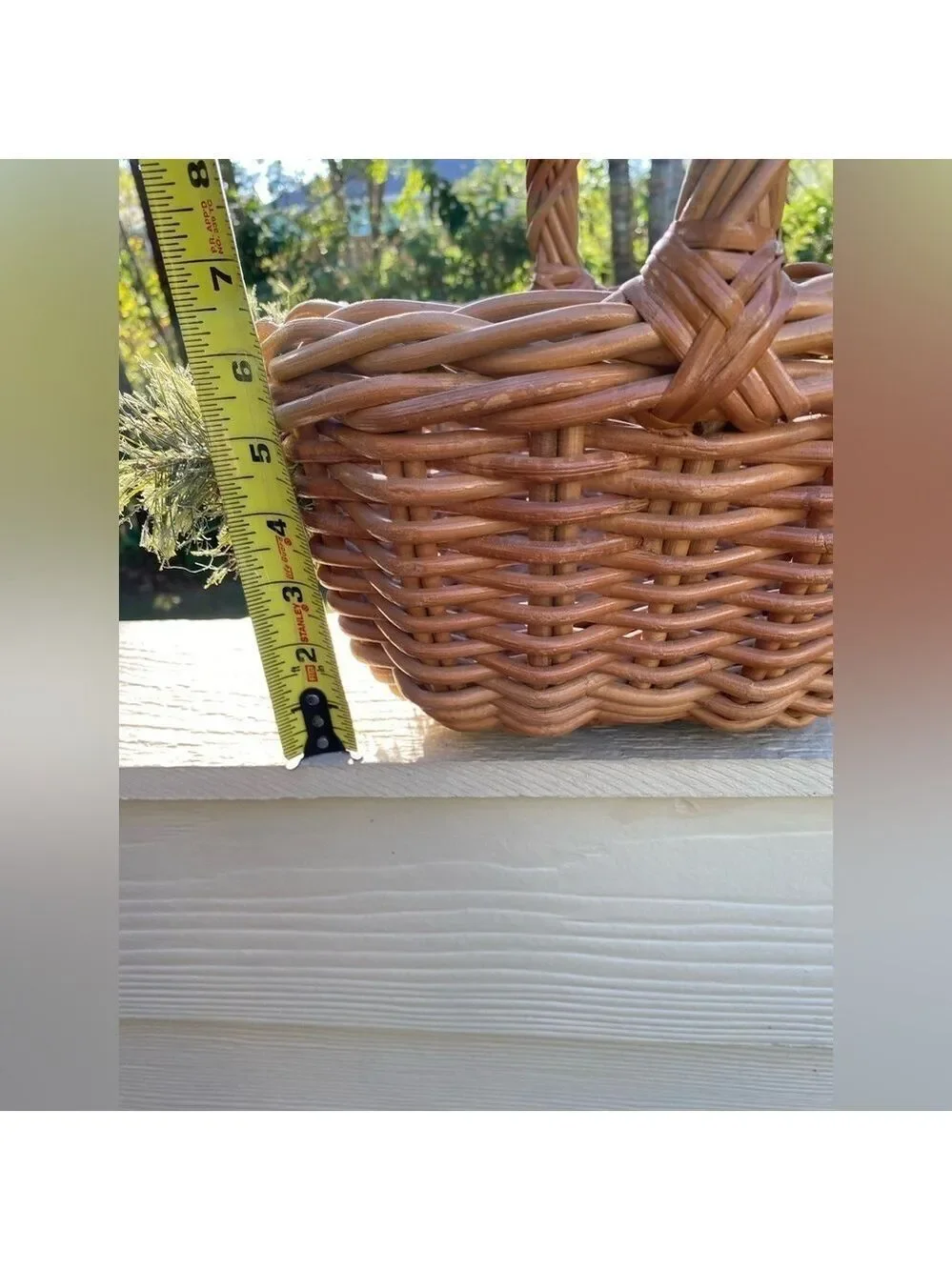 N/A wicker basket